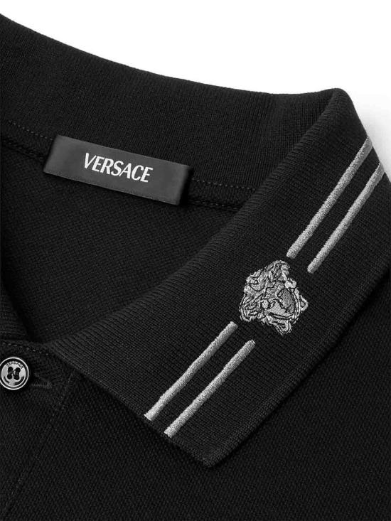 26SS 베르사체 스웨터 1A1346310139061B000 Black - VERSACE