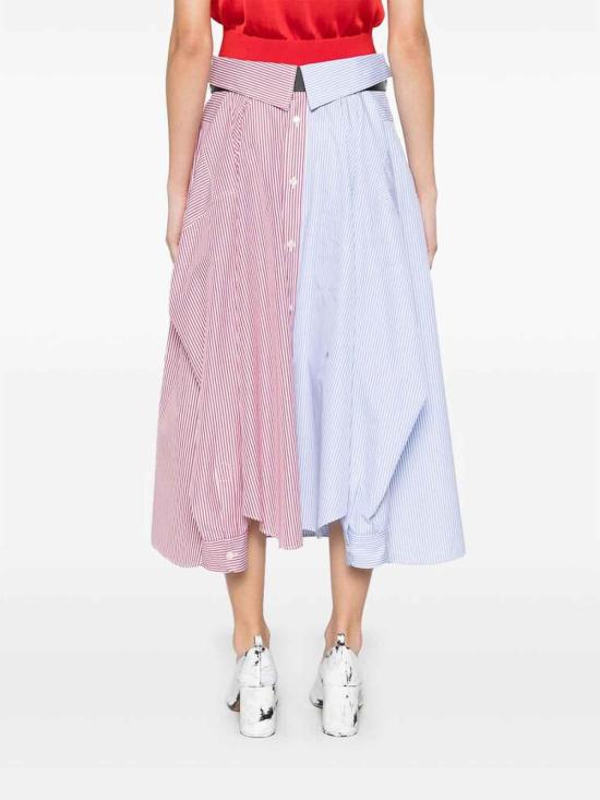  모스키노 스커트 0532A01163303 Blue - MOSCHINO