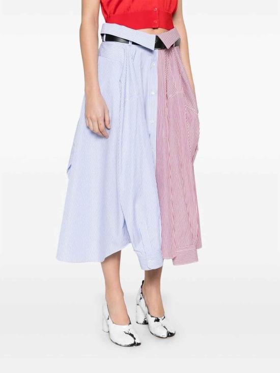  모스키노 스커트 0532A01163303 Blue - MOSCHINO