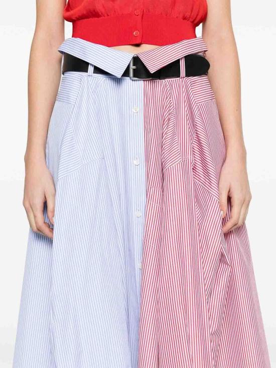  모스키노 스커트 0532A01163303 Blue - MOSCHINO