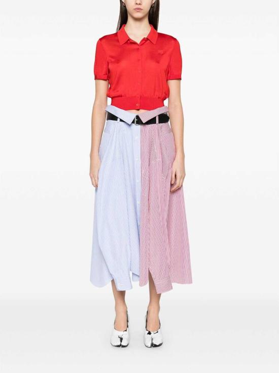  모스키노 스커트 0532A01163303 Blue - MOSCHINO