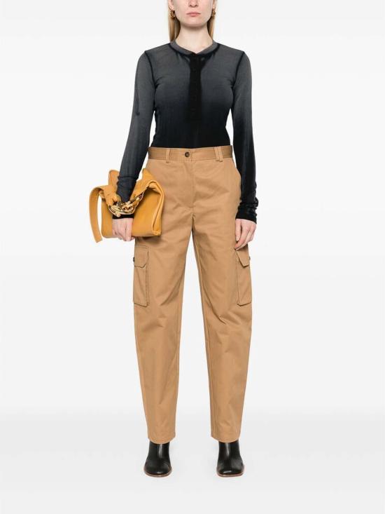  메종키츠네 스트레이트 팬츠 NW01115WW0078CHBEI Brown - MAISON KITSUNE