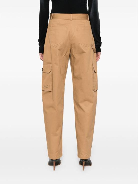  메종키츠네 스트레이트 팬츠 NW01115WW0078CHBEI Brown - MAISON KITSUNE