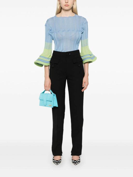 24FW 가니 팬츠 F9602099 Black - GANNI