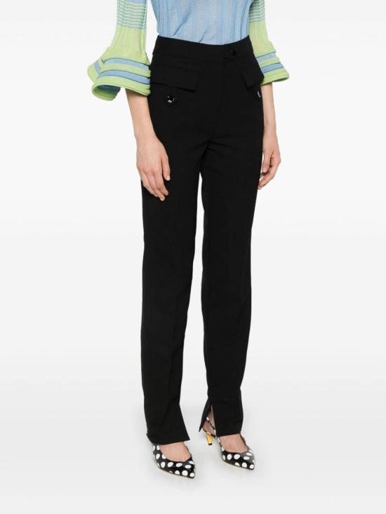 24FW 가니 팬츠 F9602099 Black - GANNI