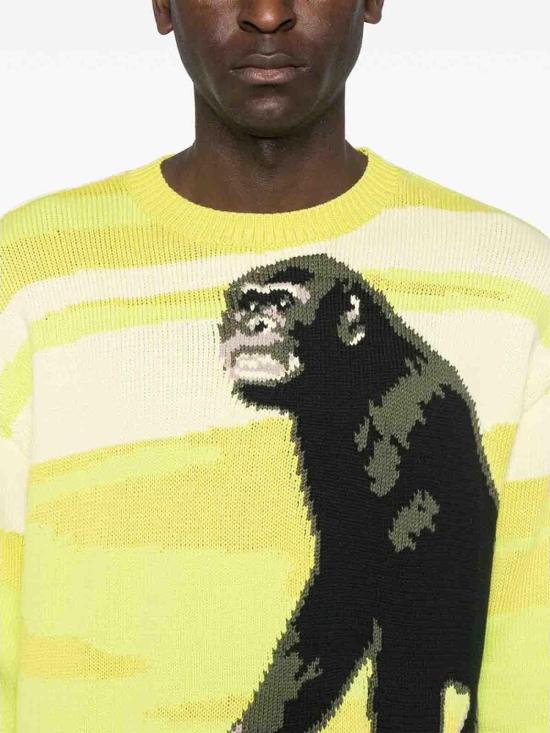  모스키노 스웨터 0207A09262409 Green - MOSCHINO