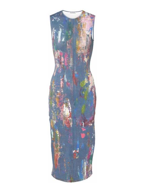  아크네 스튜디오 스커트 A20788BLUEMULTI Multicolour