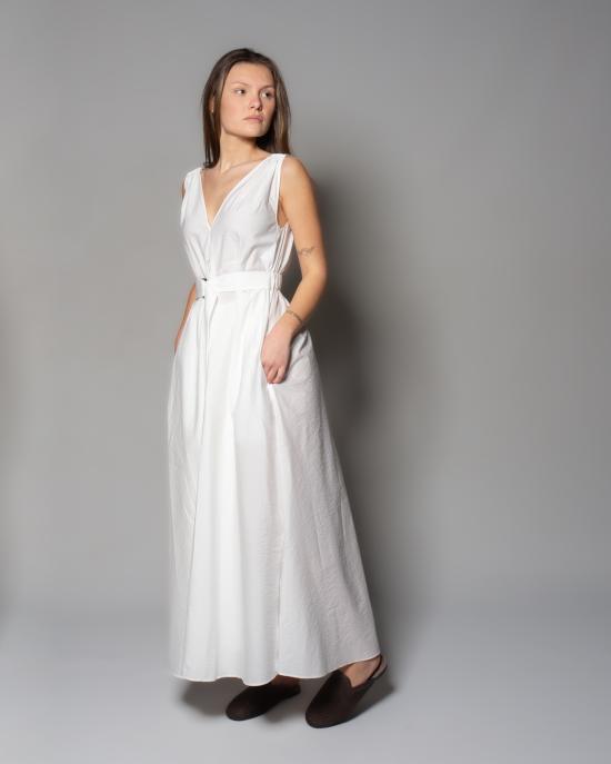 25SS 브루넬로 쿠치넬리 롱 원피스 M0F79A5092 C600 Bianco - BRUNELLO CUCINELLI