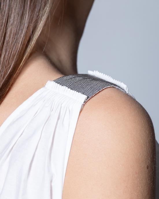 25SS 브루넬로 쿠치넬리 롱 원피스 M0F79A5092 C600 Bianco - BRUNELLO CUCINELLI