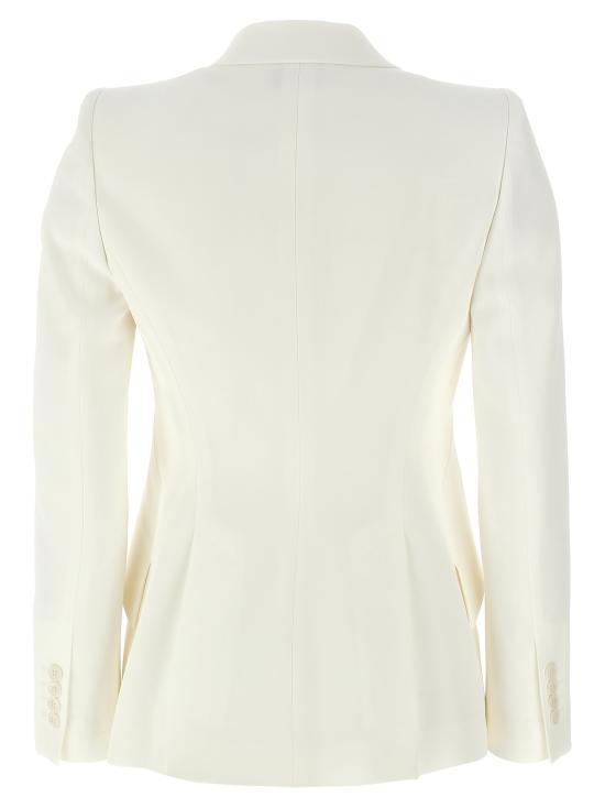25FW 알렉산더 맥퀸 수트 자켓 585442QEAAA9007 White - ALEXANDER MCQUEEN