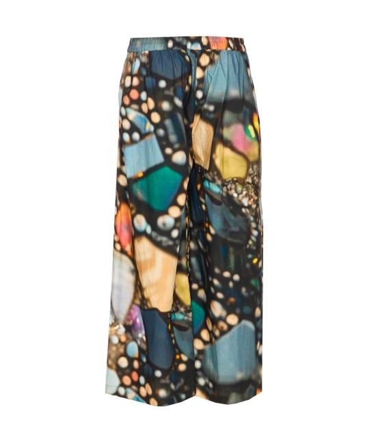 25SS 야비 팔라초 팬츠 YC18P 77 PC YC18SS 02 MultiColour - YAVI