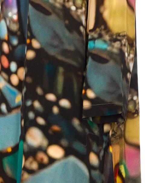 25SS 야비 미디 원피스 YC18D 210 MC YC18SS 02 MultiColour - YAVI