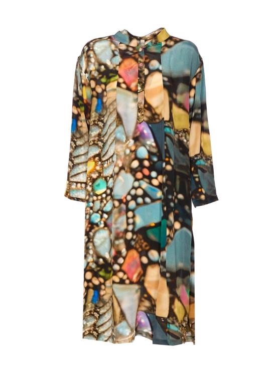 25SS 야비 미디 원피스 YC18D 210 MC YC18SS 02 MultiColour