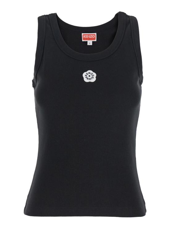 25SS 겐조 민소매 티셔츠 FF52TO7384SJ99J Black