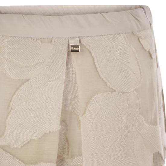 25SS 에르노 스커트 GN000046D BEIGE - HERNO