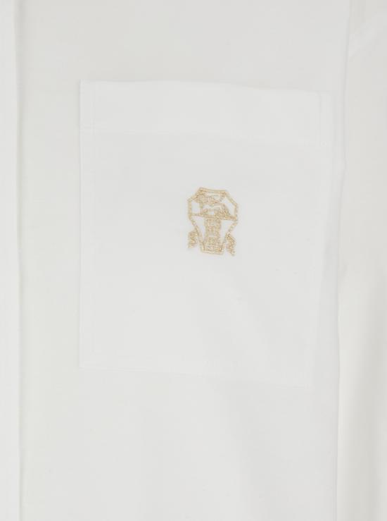 25SS 브루넬로 쿠치넬리 블라우스/셔츠 MA600RF226C159 White - BRUNELLO CUCINELLI