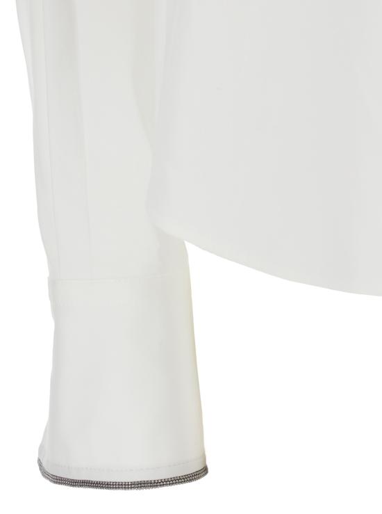 25SS 브루넬로 쿠치넬리 셔츠 M0091NL496C159 White - BRUNELLO CUCINELLI