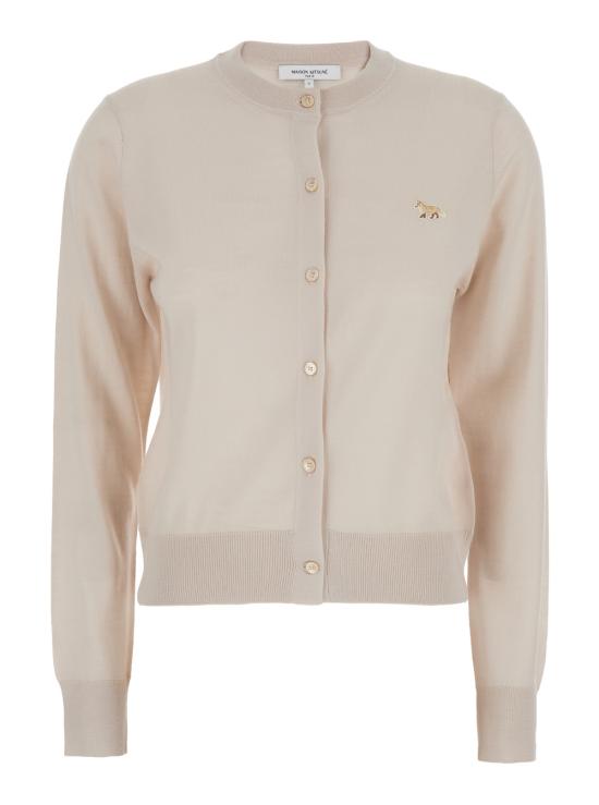 25SS 메종키츠네 베이비 폭스 패치 레귤러 가디건 MW00507KT10360134 Beige