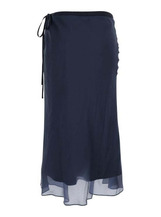 25SS 던스트 스커트 UDSK5B225N2NAVY Blu - DUNST