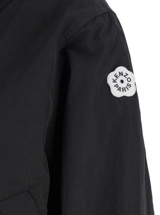 25SS 겐조 자켓 FF52OU1419NF99 Black - KENZO