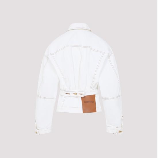 25SS 자크뮈스 자켓 24E241DE036 1514 11C OFF WHITE TABAC - JACQUEMUS