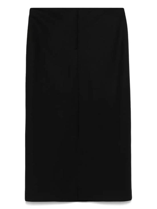 25SS 까르벵 미디 스커트 6251K2129601 BLACK - CARVEN