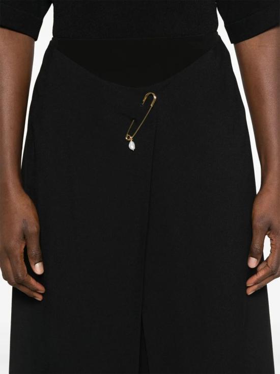 25SS 까르벵 미디 스커트 6251K2124201 BLACK - CARVEN