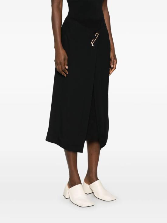 25SS 까르벵 미디 스커트 6251K2124201 BLACK - CARVEN