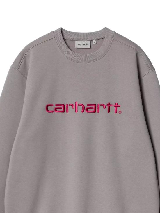 25SS 칼하트 WIP 로고 스웨트셔츠 I030546 2VB XX YOSEMITE DISCO - CARHARTT WIP