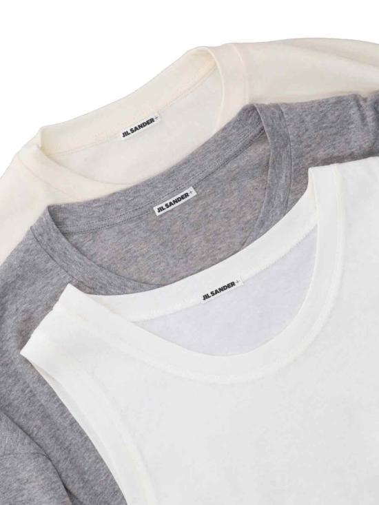 25SS 질샌더 반팔 티셔츠 J47FV0110 JTN357 971 MultiColour - JIL SANDER