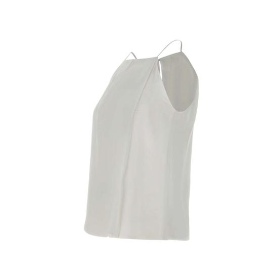 25SS 막스마라 스튜디오 반팔 티셔츠 2516161042600 031 White - MAX MARA STUDIO