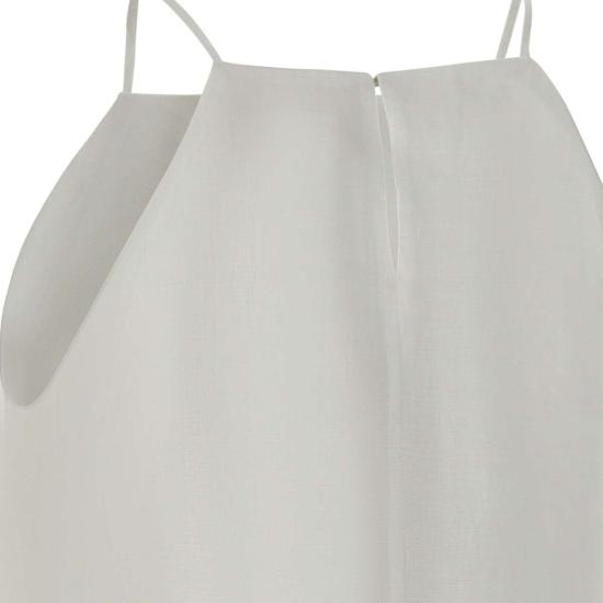 25SS 막스마라 스튜디오 반팔 티셔츠 2516161042600 031 White - MAX MARA STUDIO