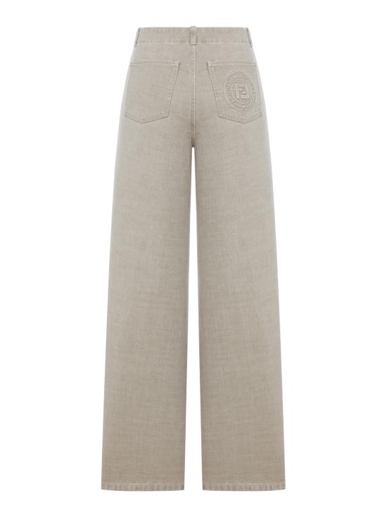 25SS 펜디 데님 팬츠 FLP863ASMBF1RX9 TOFFEE 25 Nude Neutrals - FENDI