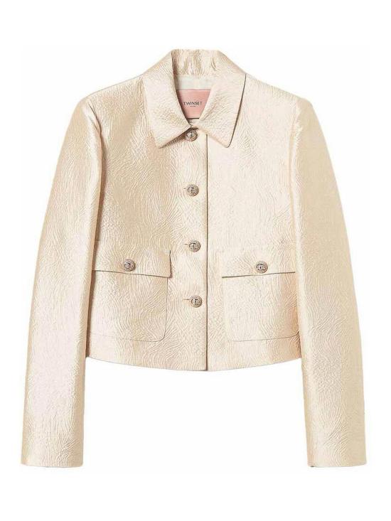  트윈셋 자켓 251TP224112205 Gold