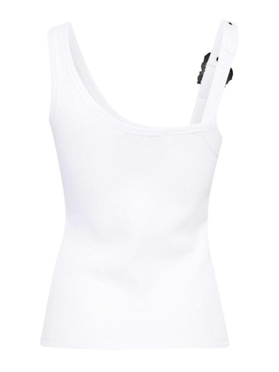 24FW 베르사체 반팔 티셔츠 76HAM625J0004003 White - VERSACE