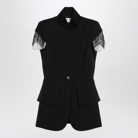 25SS 알렉산더 맥퀸 아우터 822747QJADK Black