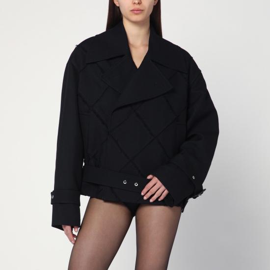 25SS 나마체코 트렌치 코트 NS25 304N2520 Black