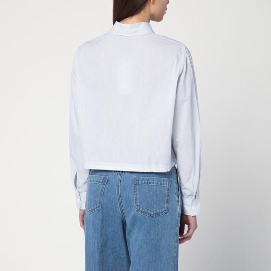 25SS 메종키츠네 긴팔 티셔츠 OW00406WC5034 White - MAISON KITSUNE