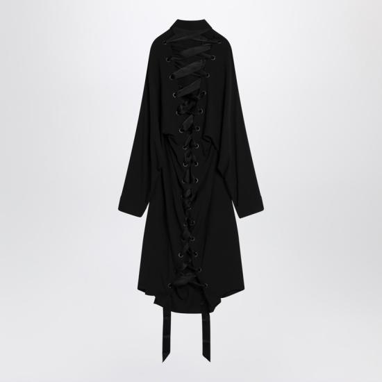 25SS 발렌시아가 원피스 831216TSO28 Black - BALENCIAGA