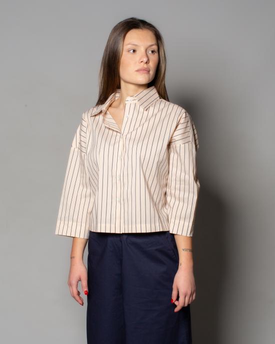 25SS 로베르토 콜리나 셔츠 B54425 03 BEIGE - ROBERTO COLLINA