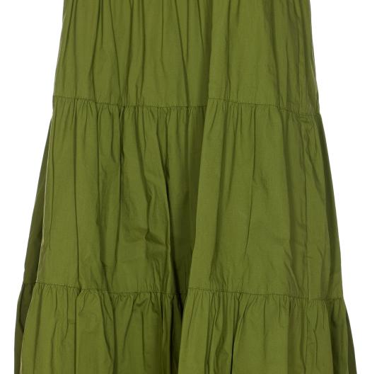 25SS 마이클 코어스 미디 원피스 MS582WLF4C 340 Green - MICHAEL KORS