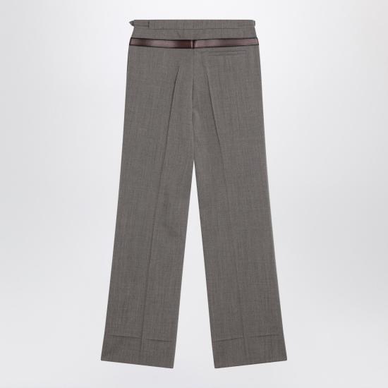 25SS 프라다 팬츠 P242JOOO16NO Brown - PRADA