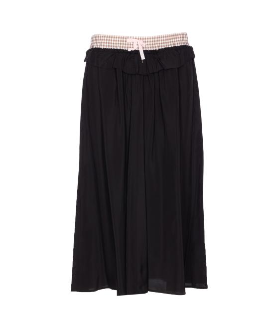 25SS 마르지엘라 미디 스커트 S51ME0034 S76632900 Black