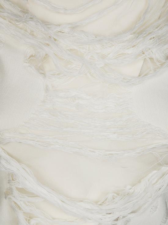 25SS MM6 메종마르지엘라 민소매 티셔츠 S62NC0169 M13121 102 Bianco - MM6 MAISON MARGIELA