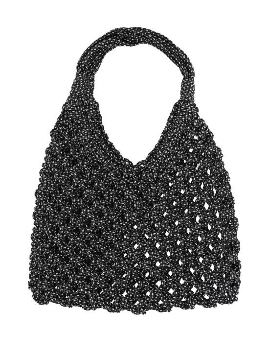 25SS 히보우라마 숄더백 PE25HIB MAXI LUREXMULTICOLOR GREEN