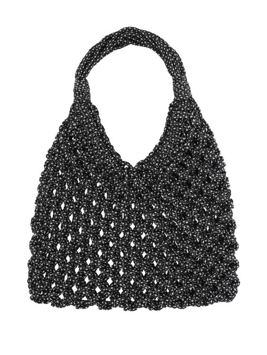 25SS 히보우라마 숄더백 PE25HIB MAXI LUREXMULTICOLOR GREEN - HIBOURAMA