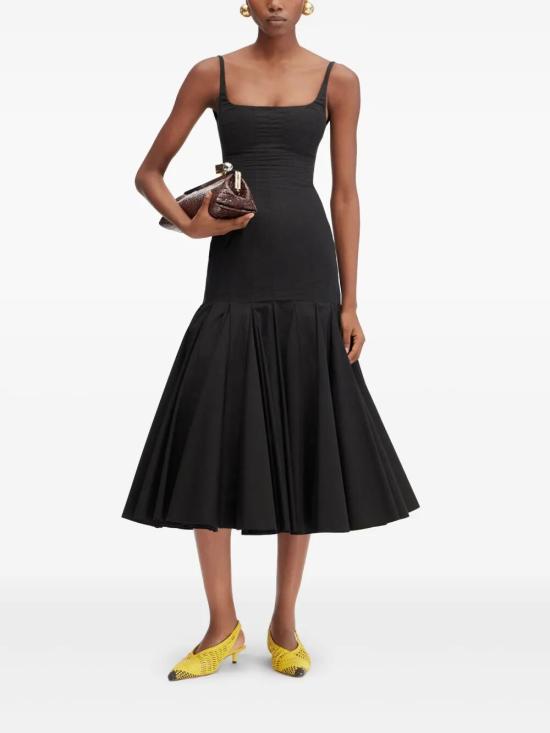 25SS 자크뮈스 미디 원피스 251DR224 1519 990 BLACK - JACQUEMUS