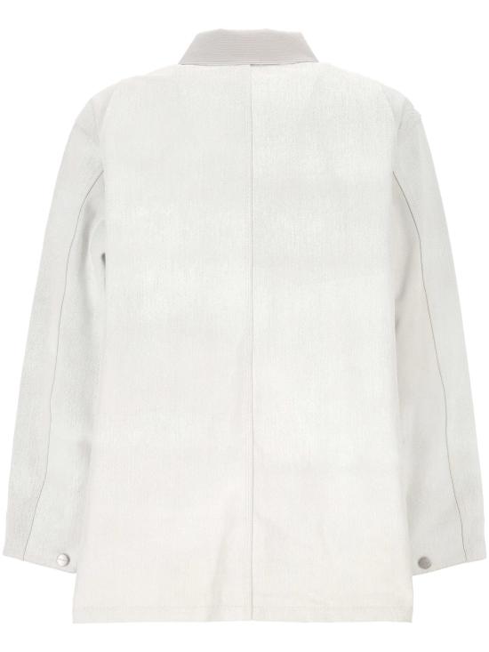 25SS 와타나베 준야 수트 자켓 WOJ917 OFF WHITE X GR - JUNYA WATANABE