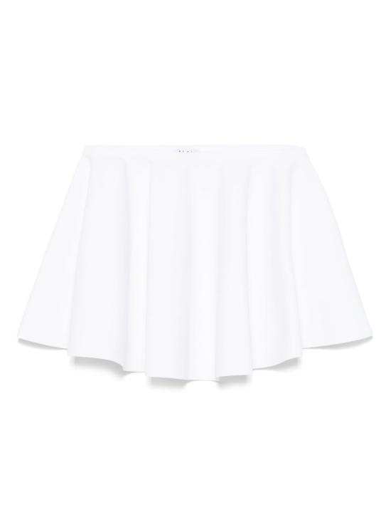 25SS 알라이아 숏 스커트 AA9J2298K034A 000 White