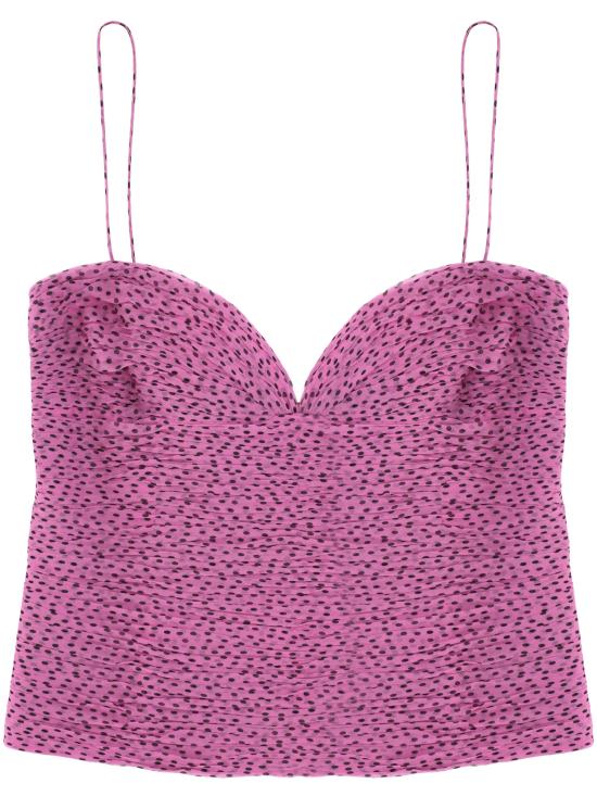 25SS 발렌티노 PAP 민소매 티셔츠 6B0AEAL5 981ARB ABSOLUTE ROSE NERO